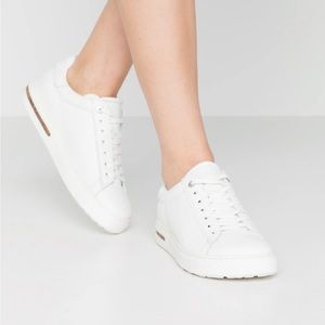 Birkenstock Bend Women's Sneaker color white size 37 US 6-6.5 gently used